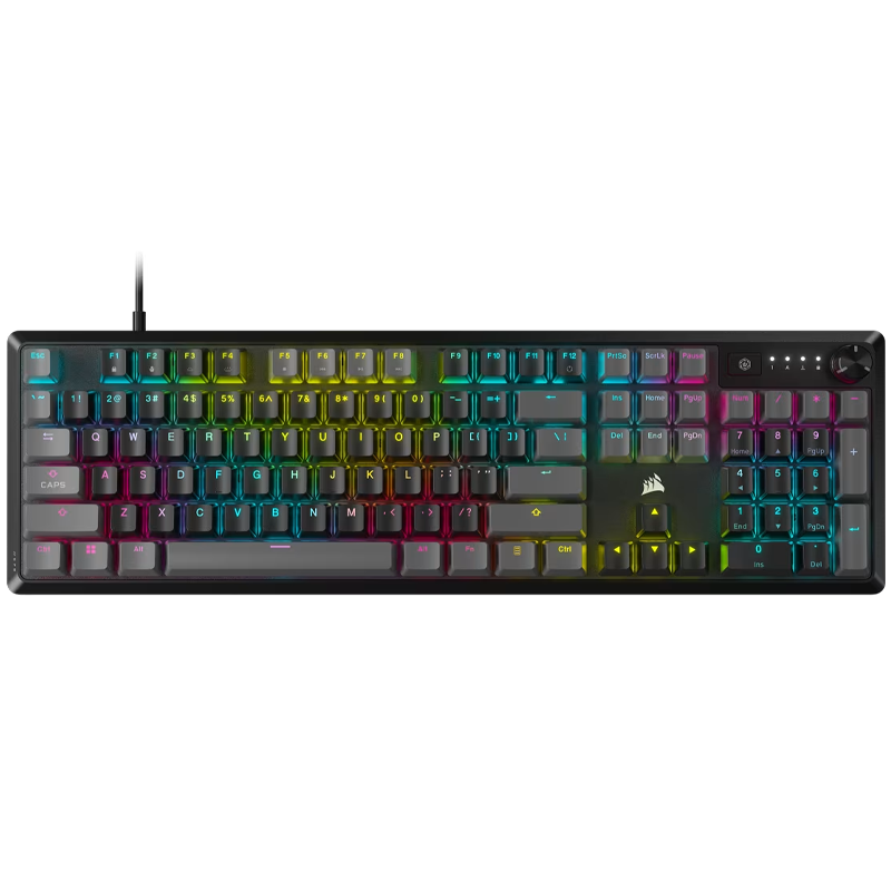 Teclado CORSAIR K70 Core RGB USB Gris EN