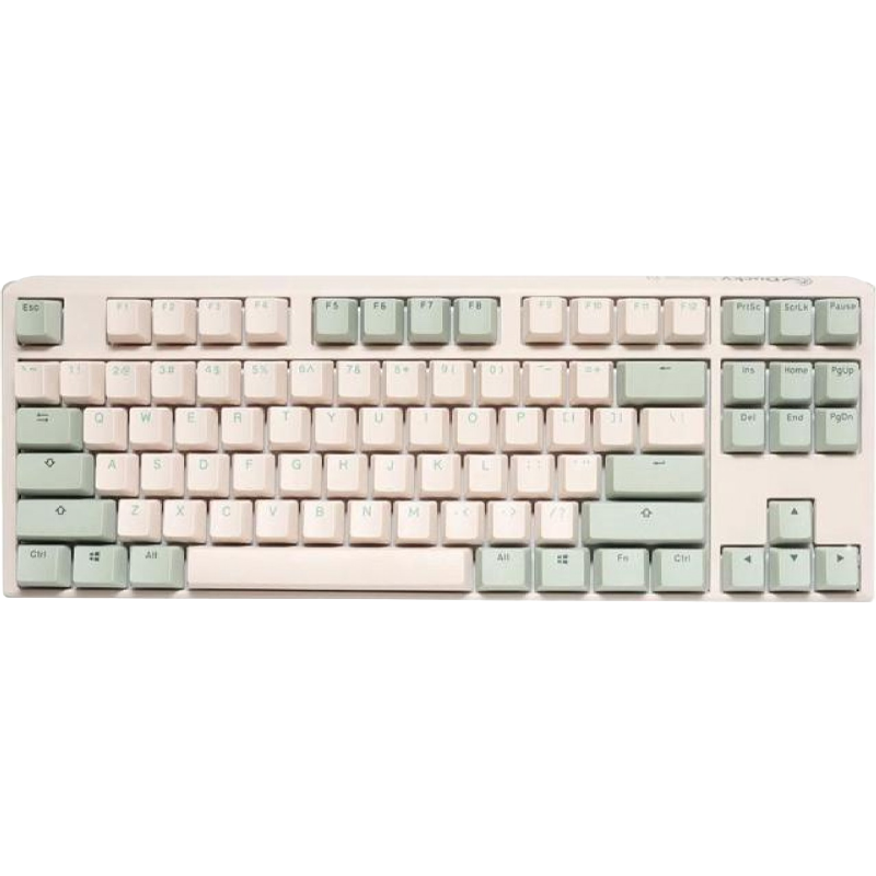 Teclado DUCKY One 3 Matcha TKL Hotswap Double Shot PBT Quack Cherry MX Silent Red