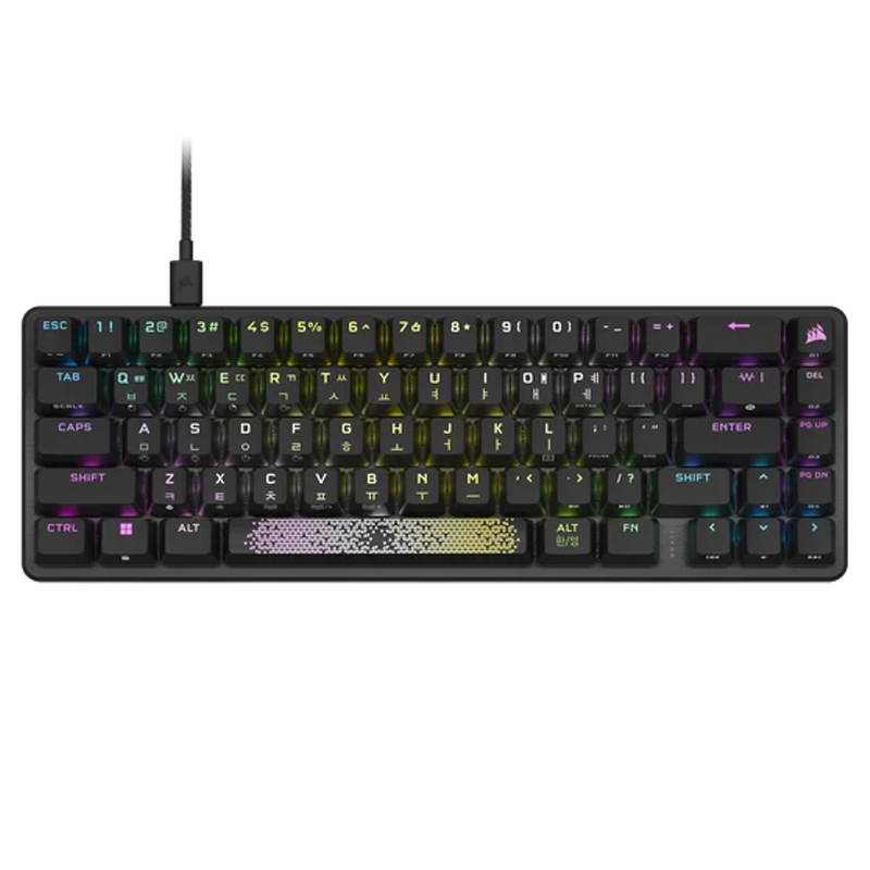 TECLADO CORSAIR K65 PRO MINI RGB 65% EN