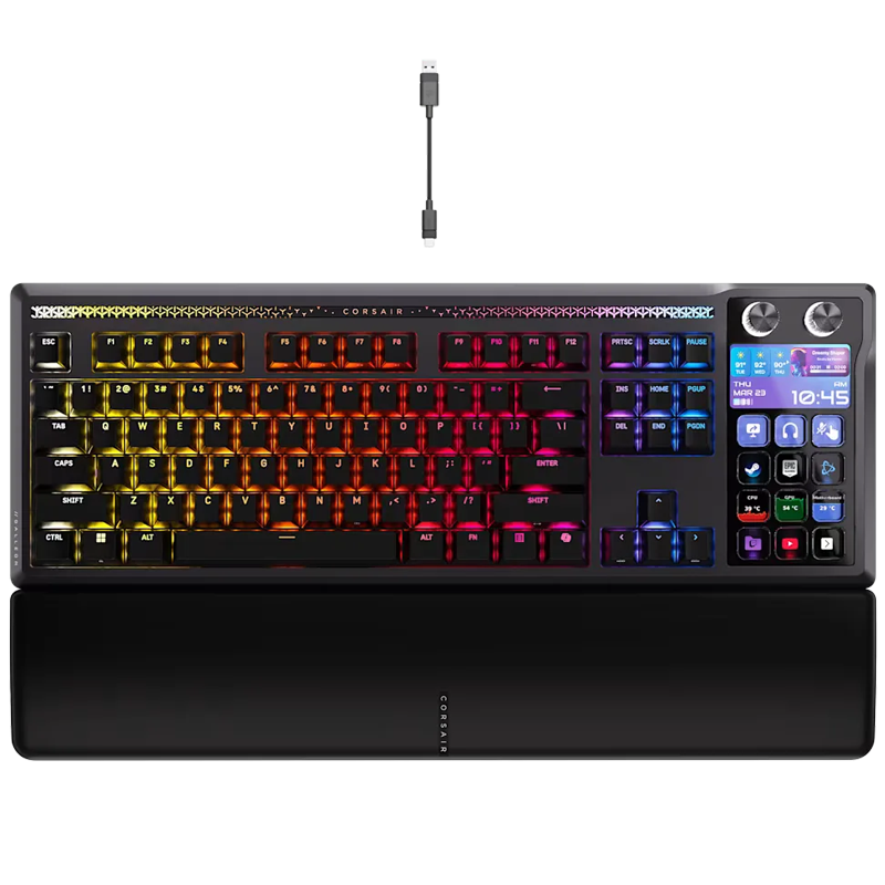 TECLADO CORSAIR GALLEON 100 SD MECANICO MLX PULSE BLACK