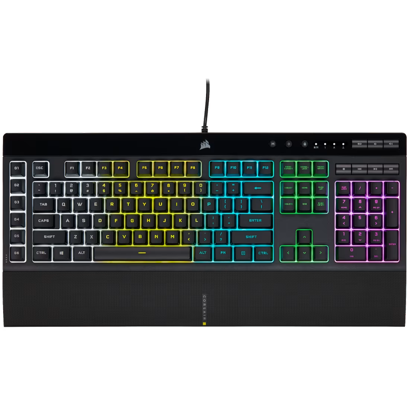 TECLADO CORSAIR K55 RGB PRO MEMBRANA MACRO KEY