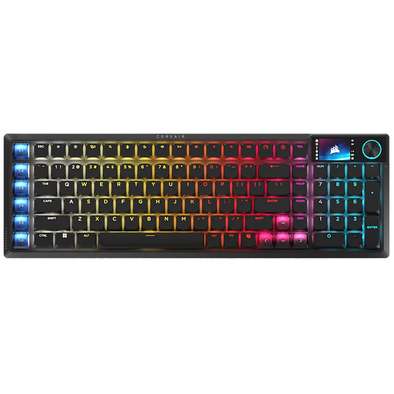 TECLADO CORSAIR VANGUARD AIR 99 WIRELESS LOW PROFILE OPX BLACK