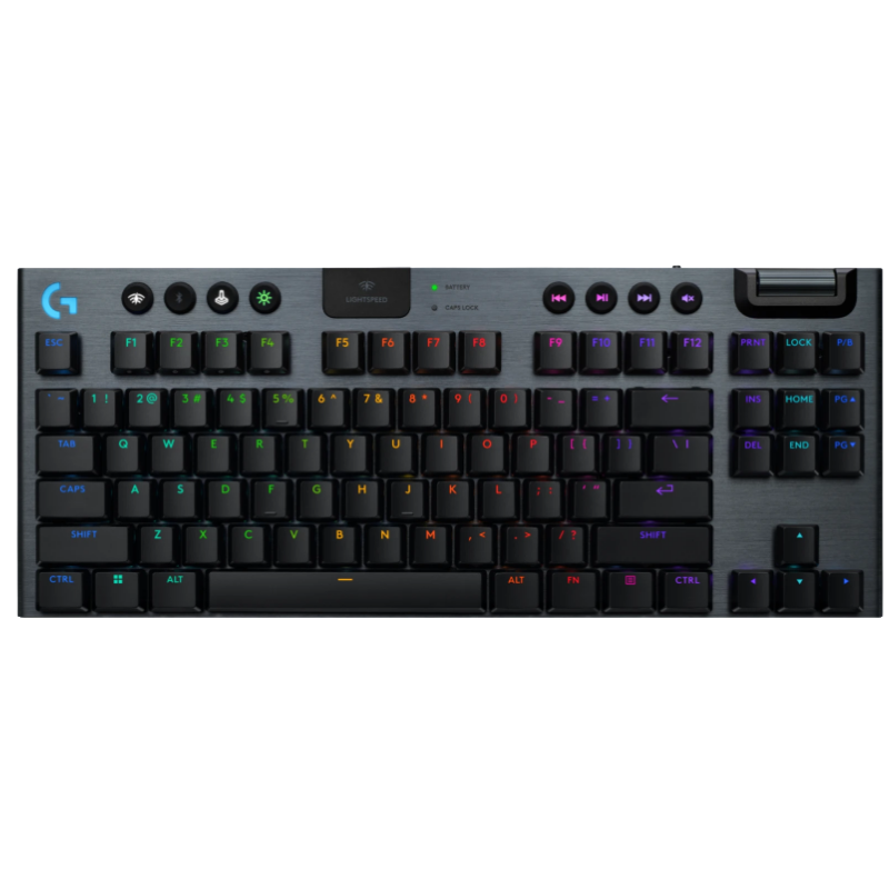 TECLADO LOGITECH G915 X TKL BLACK MECH RGB WIFI 920-012715