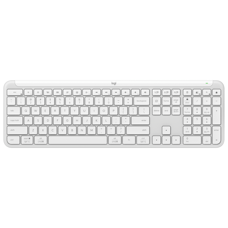 Teclado LOGITECH K950 Slim White 920-012593