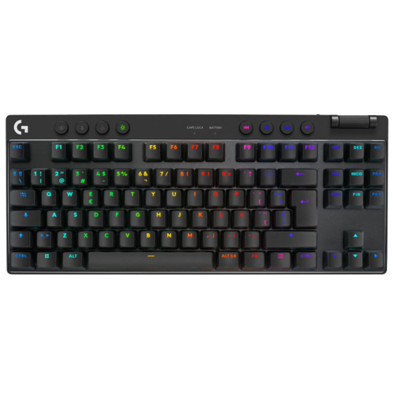 TECLADO LOGITECH PRO X TKL BLACK LIGHTSPEED 920-012127