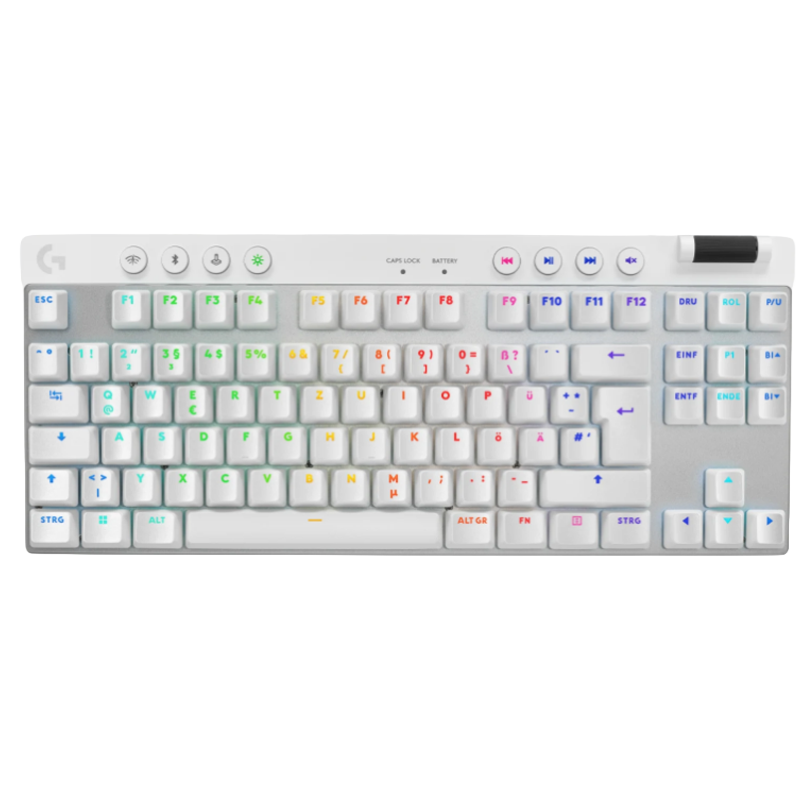 Teclado LOGITECH Pro X TKL White Lightspeed 920-012143