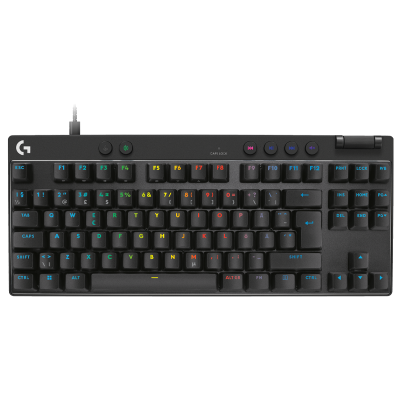 Teclado LOGITECH G Pro X TKL Rapid Lightspeed US 920-013131