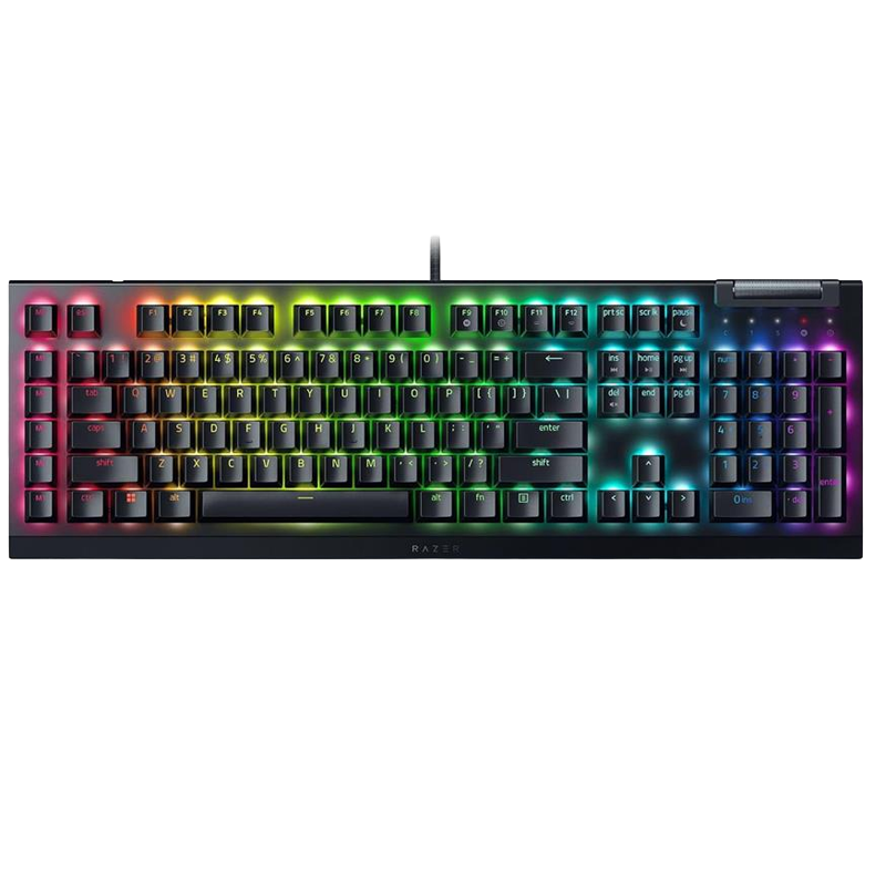 Teclado RAZER Blackwidow V4 X Yellow Switch Linear Silent Español