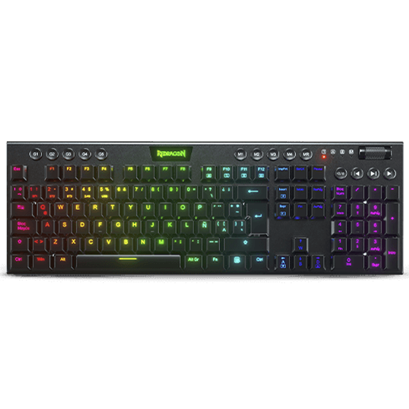 TECLADO REDRAGON HORUS RGB K619