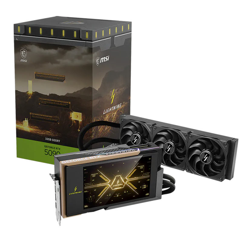 Placa de Video MSI GeForce RTX 5090 Lightning Z 32GB