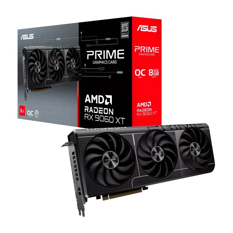 PLACA DE VIDEO ASUS PRIME RADEON RX 9060 XT OC 8GB