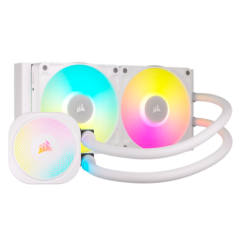 Water Cooler CORSAIR Titan 240 RX RGB White 240MM