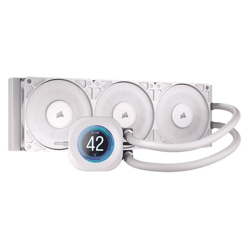 Water Cooler CORSAIR Nautilus 360 LCD White 360MM