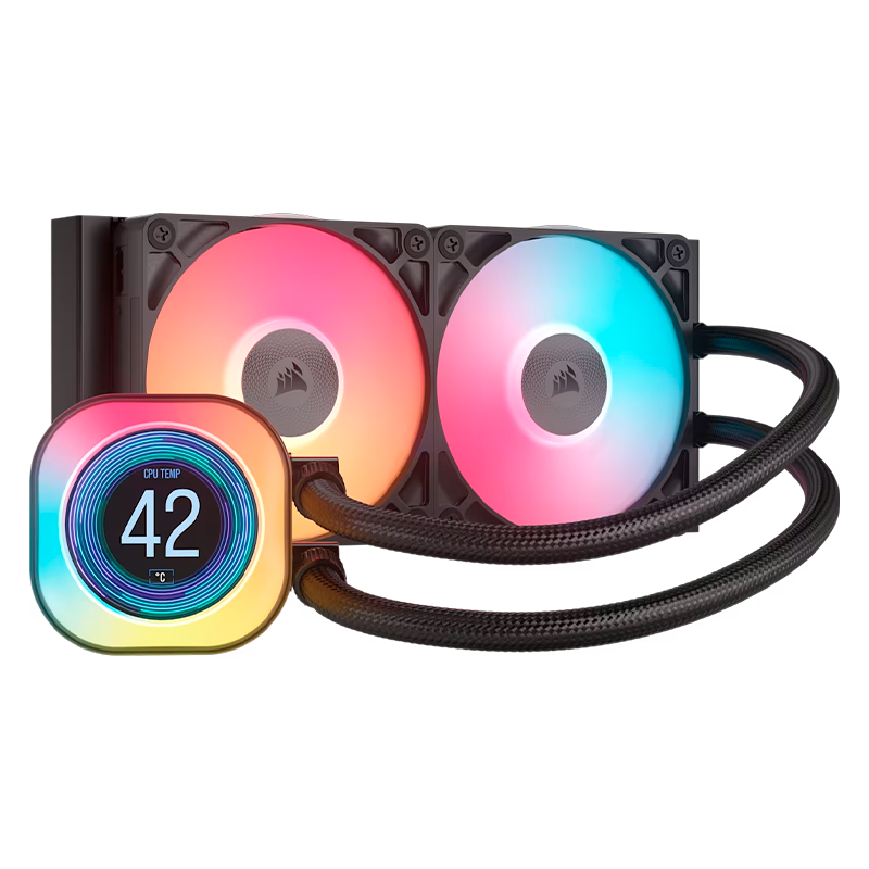 Water Cooler CORSAIR Titan 240 RX LCD RGB 240MM