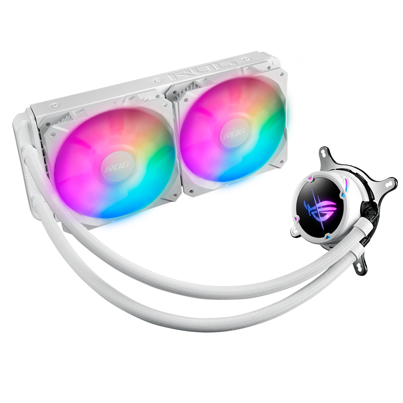 WATER COOLER ASUS ROG STRIX LC II 240 ARGB WHITE EDITION 240MM