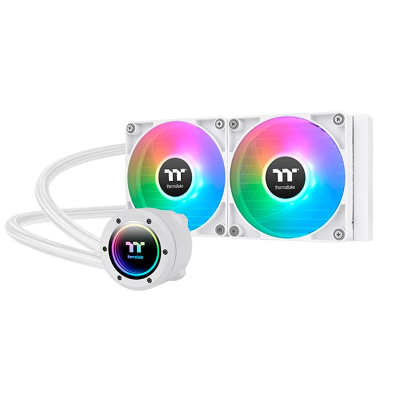 WATER COOLER THERMALTAKE TH240 V2 ARGB SYNC SNOW WHITE 240MM