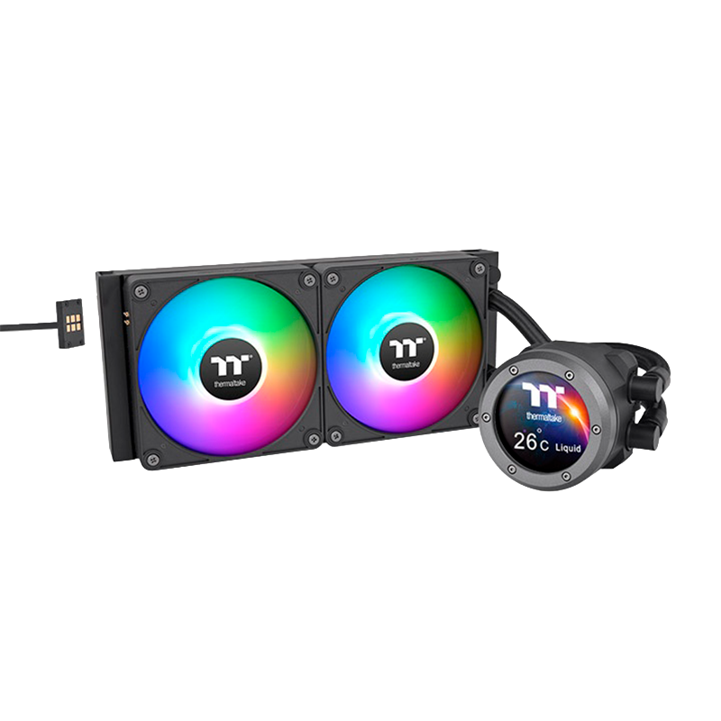 Water Cooler THERMALTAKE TH240 V2 Ultra EX ARGB Sync LCD 240MM