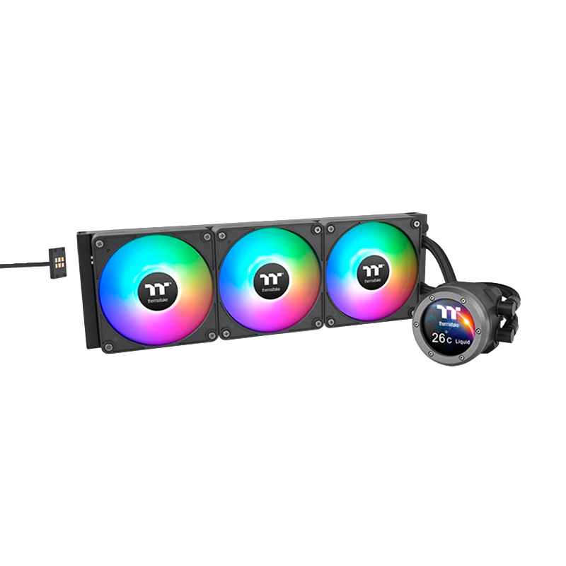 WATER COOLER THERMALTAKE TH420 V2 ULTRA EX ARGB SYNC LCD 420MM