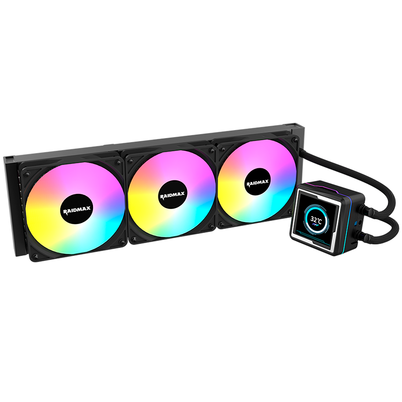 Water Cooler RAIDMAX LM360 RGB LCD Display 360MM
