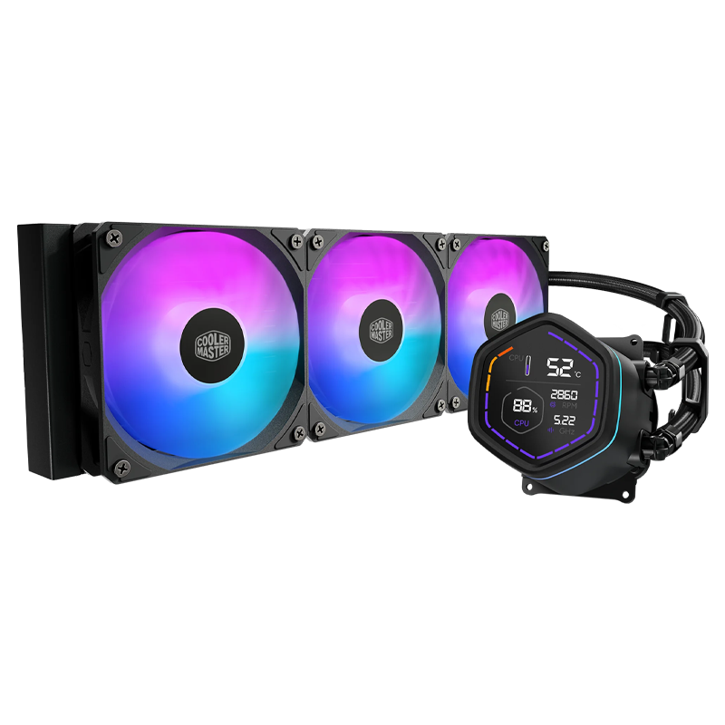 WATER COOLER COOLER MASTER CORE NEX DIGITAL 360 BLACK ARGB