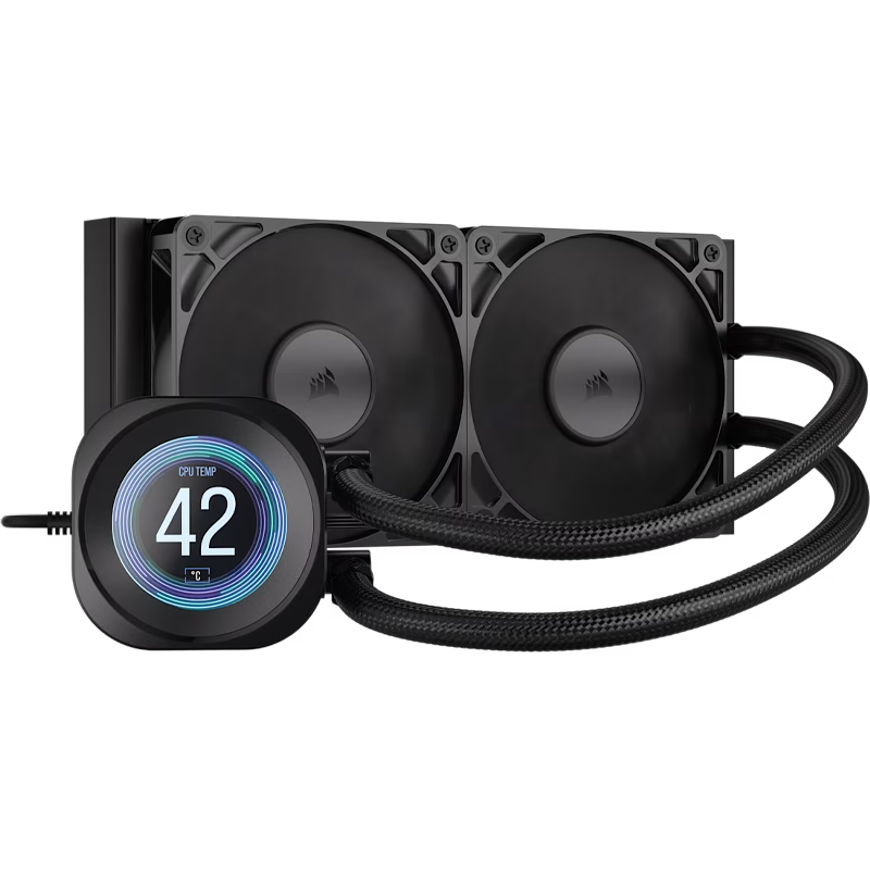 WATER COOLER CORSAIR NAUTILUS 240 RS LCD 240MM BLACK