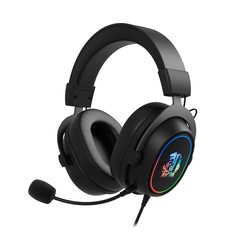 AURICULAR RAPTOR INFERMO PRO RGB 7.1 USB NEGRO