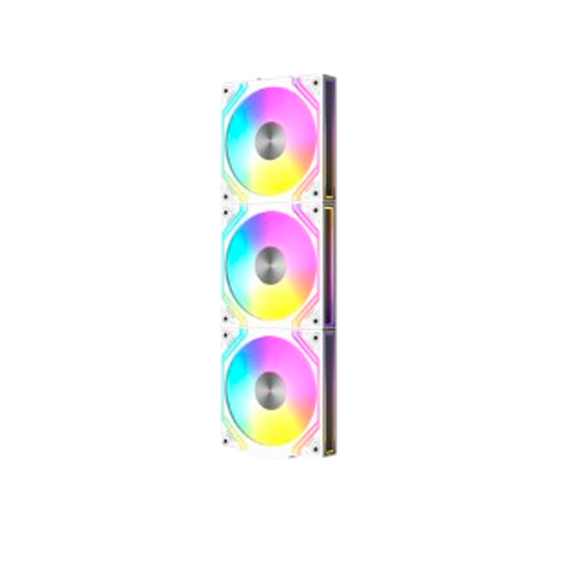 FAN COOLER RAIDMAX MODULAR 3X120MM ARGB PWM WHITE