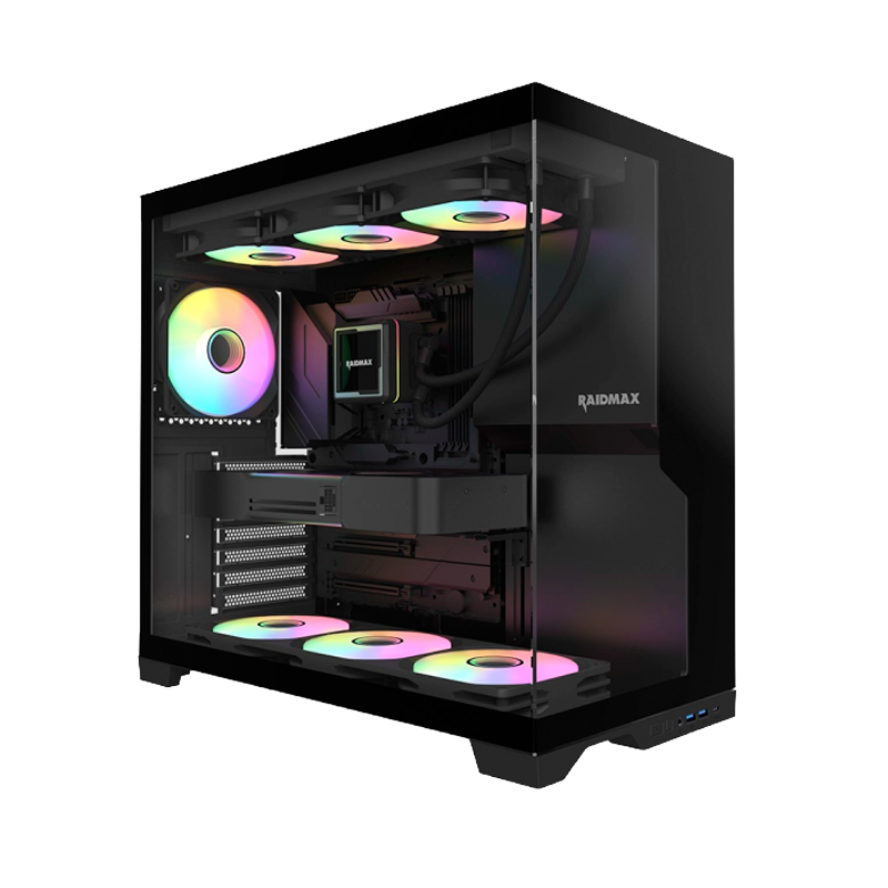 GABINETE RAIDMAX INFINITA I700 BLACK ARGB TG