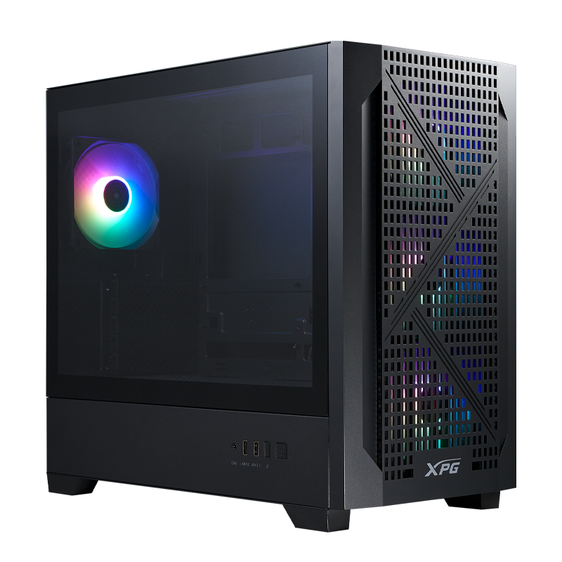 GABINETE ADATA XPG LANDER 300 BLACK 4 FANS ARGB