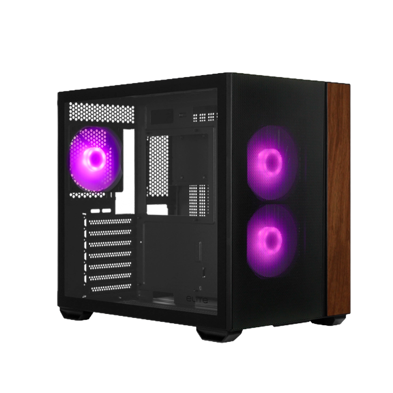 GABINETE COOLER MASTER ELITE 660 BLACK 3 FANS ARGB