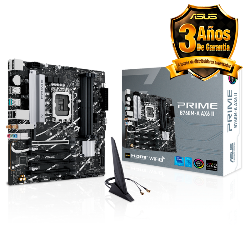 MOTHER ASUS PRIME B760M-A AX6 II DDR5 - LGA 1700