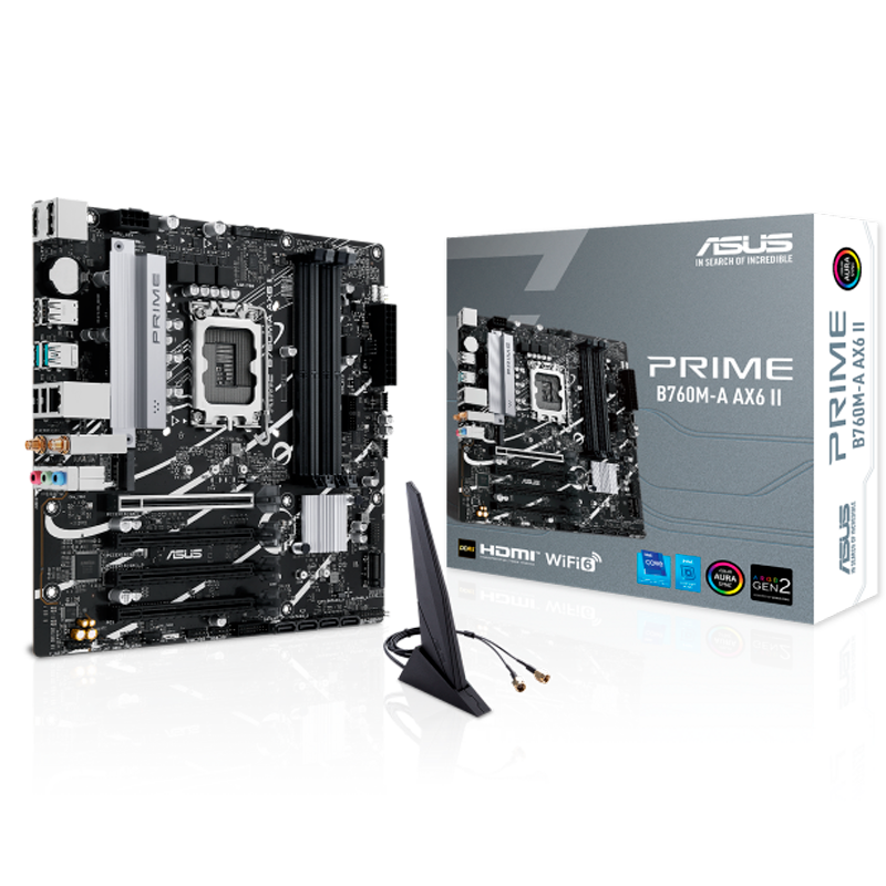 MOTHER ASUS PRIME B760M-A AX6 II DDR5 - LGA 1700