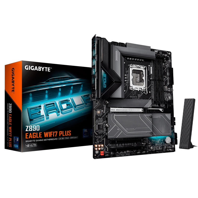 Mother GIGABYTE Z890 Eagle Plus WIFI 7 DDR5 - LGA 1851