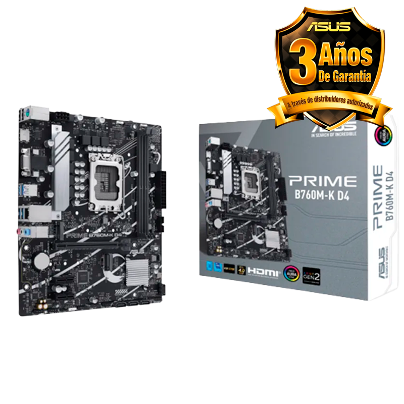 MOTHER ASUS PRIME B760M-K DDR4 - LGA1700