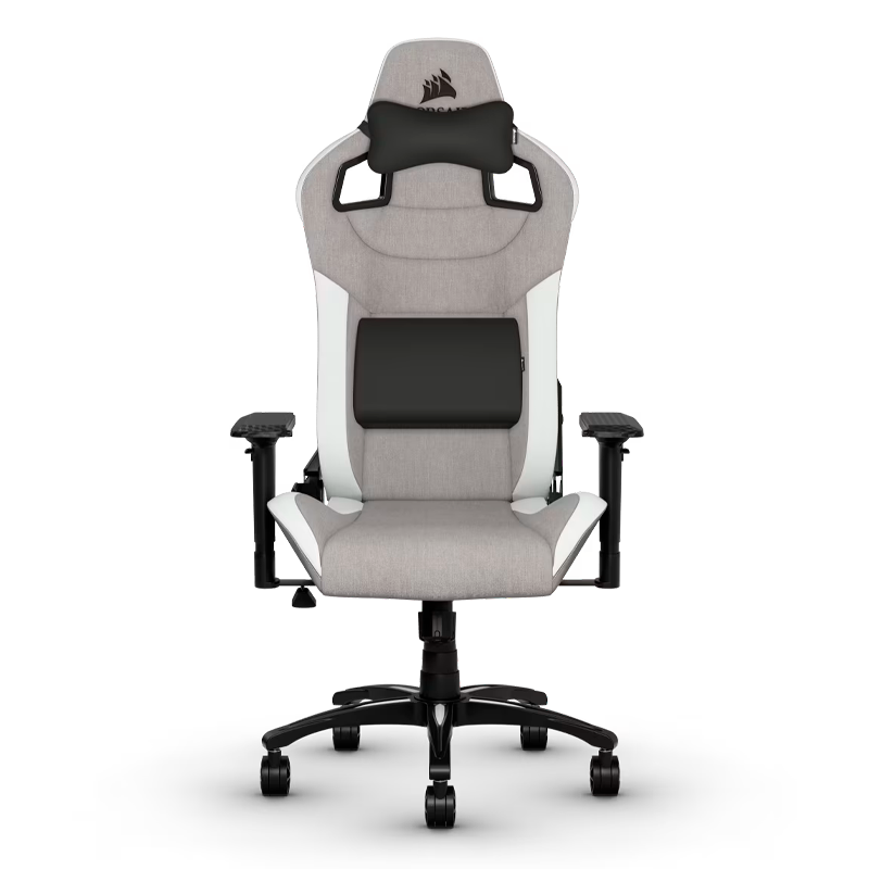 SILLA GAMER CORSAIR T3 RUSH GREY / WHITE