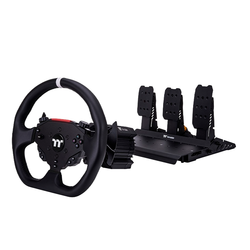 SIMULADOR THERMALTAKE BUNDLE G6 VOLANTE PEDALERA TRIPLE DRIVE RACING 6NM 16BITS