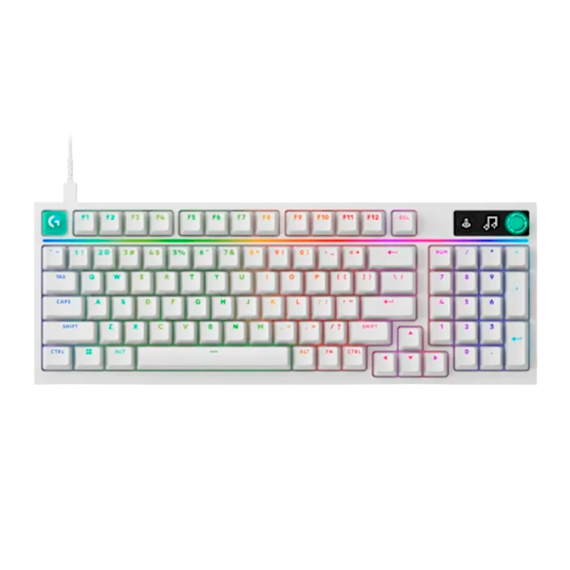 TECLADO LOGITECH G316 X WHITE USB MEC 920-014226