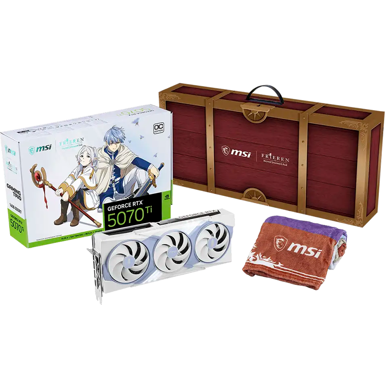 PLACA DE VIDEO MSI GEFORCE RTX 5070 TI FRIEREN EDITION OC 16GB