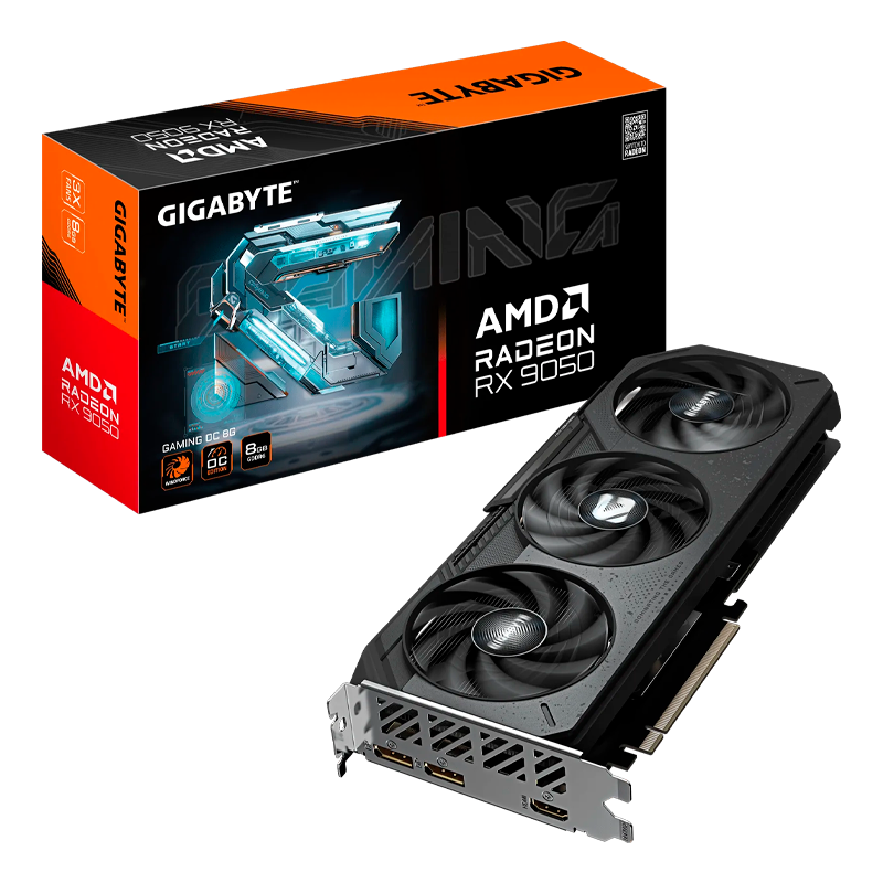 PLACA DE VIDEO GIGABYTE RADEON RX 9050 GAMING OC 8GB