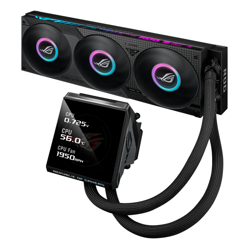 PREVENTA - Water Cooler ASUS ROG STRIX LC IV 360 ARGB LCD