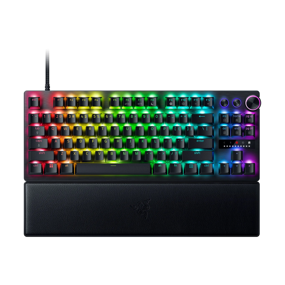 TECLADO RAZER HUNTSMAN V3 PRO TENKEYLESS ANALOG OPTICAL ESPORTS US LAYOUT
