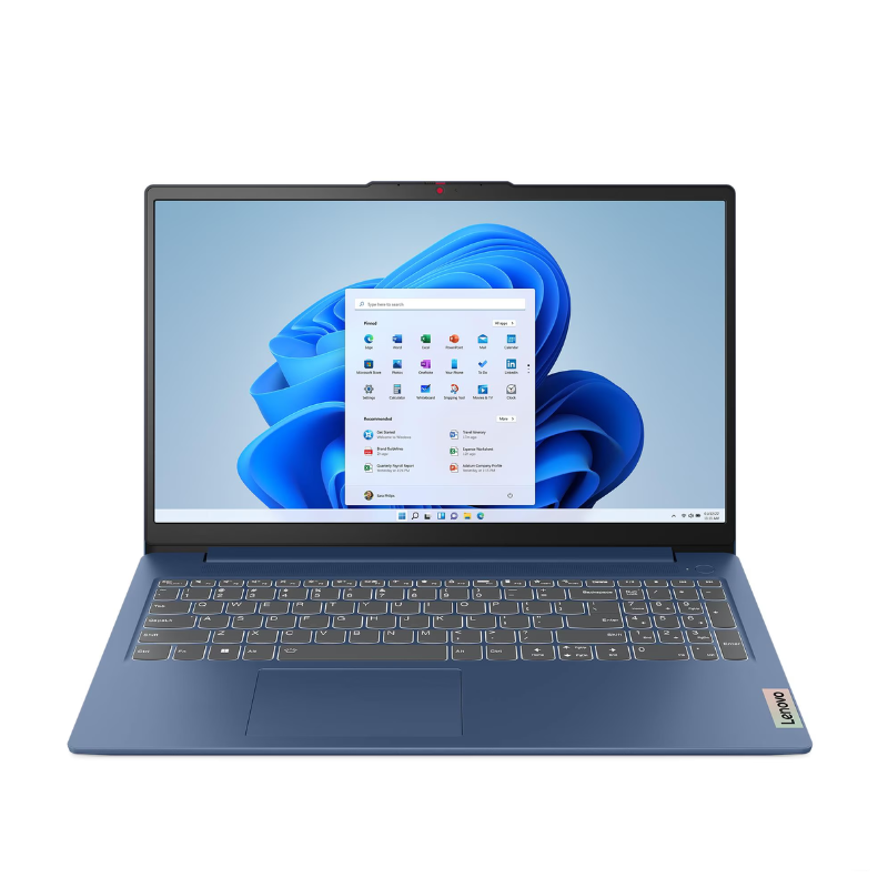 NOTEBOOK LENOVO IP SLIM 3 15.6" AMD RYZEN 5 7520U 16GB 512GB SSD AZUL - WINDOWS 11 HOME