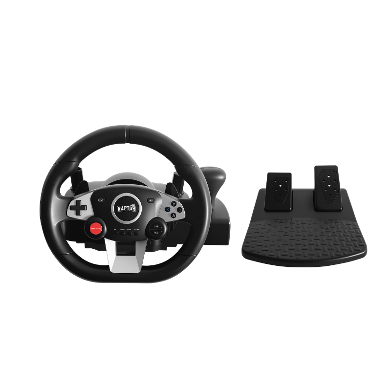 Volante RAPTOR Wheelforce Vibracion Type-C PC/PS4/PS3/XBOX