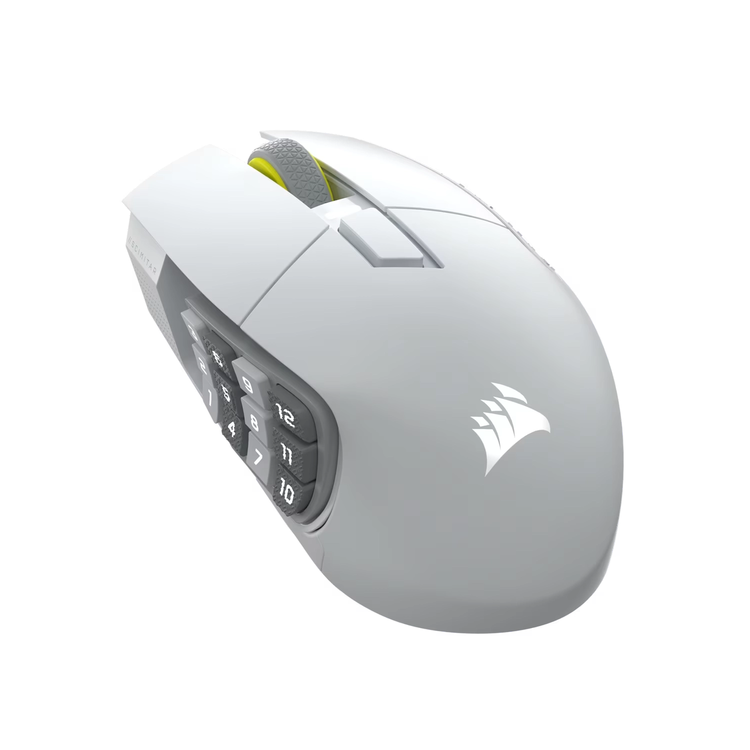 MOUSE CORSAIR SCIMITAR ELITE WIRELESS SE WHITE MMO