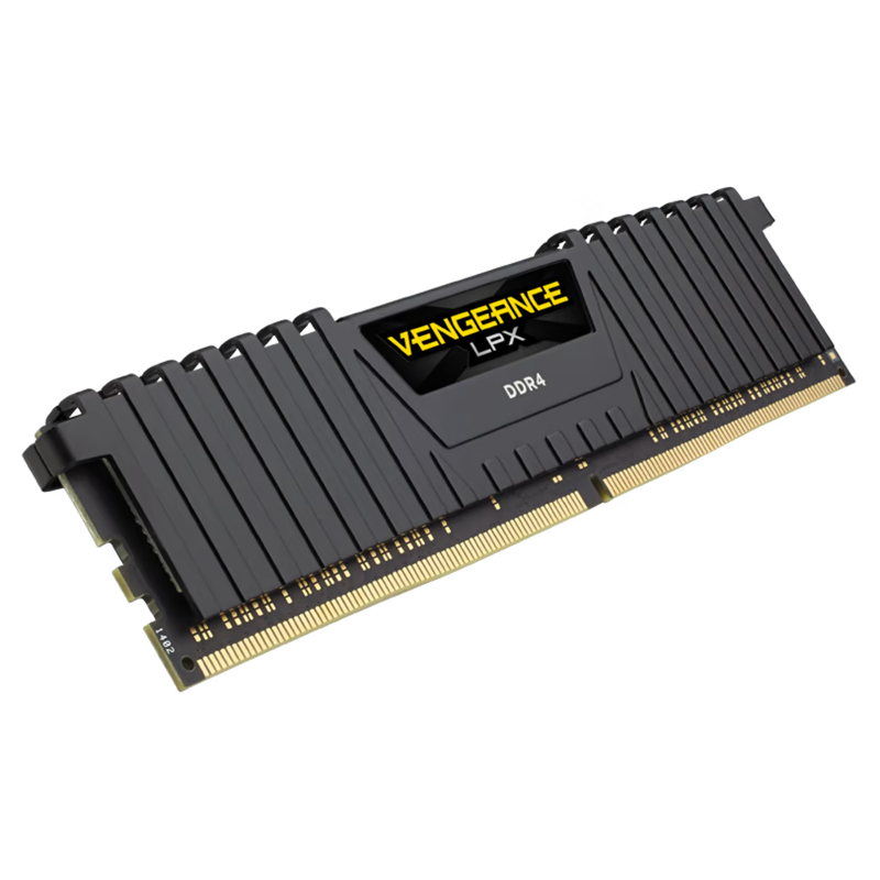 MEMORIA RAM DDR4 CORSAIR 8GB 3000MHZ VENGEANCE LPX BLACK CL16