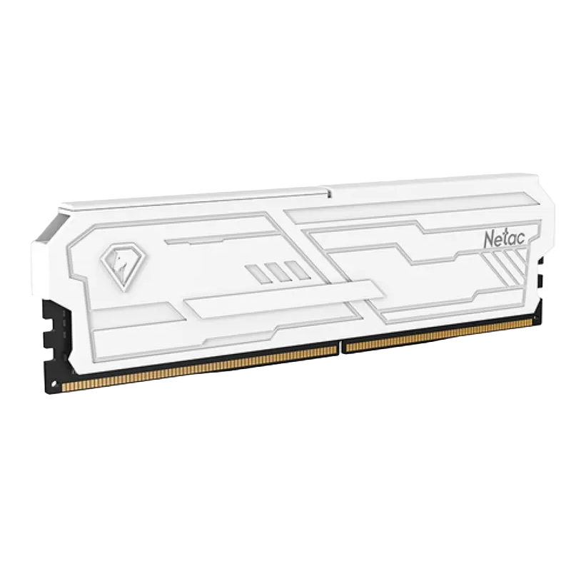 MEMORIA RAM DDR5 NETAC 16GB 6400MHZ SHADOW III WHITE CL32
