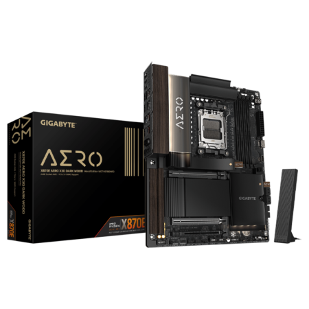 Mother GIGABYTE X870E Aero X3D Dark Wood DDR5 - AM5