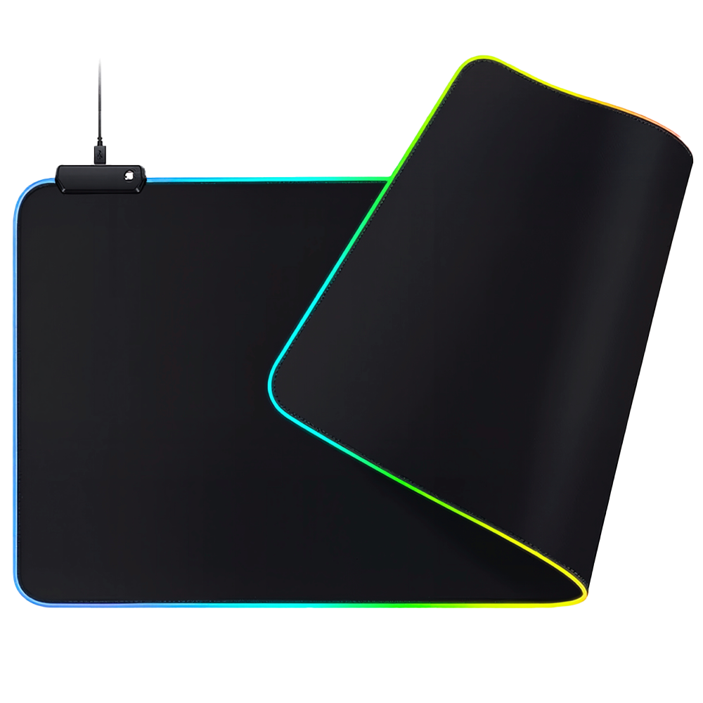 MOUSE PAD RAPTOR ULTRA GLIDE RGB ANTIDESLIZANTE IMPERMEABLE XL 900X400X3MM