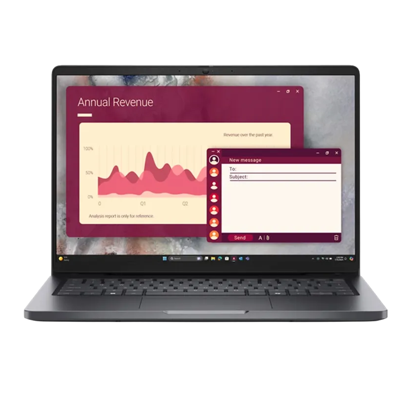 NOTEBOOK DELL 14" INTEL ULTRA 5 225U NPU 16GB 512GB SSD PRO - WINDOWS 11 PRO