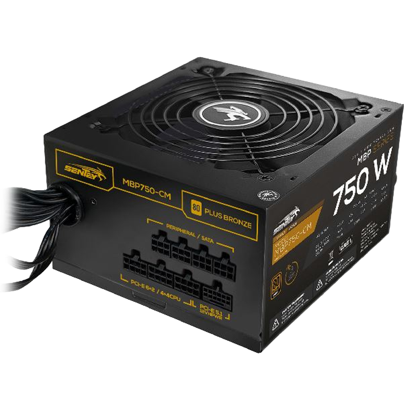 FUENTE SENTEY 750W 80 PLUS BRONZE FULL MODULAR PCIE 5.1 MBP750-VM